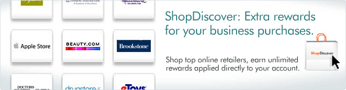 Shop top online retailers, earn unlimited rewards applied directly to your account.