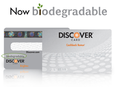 New Biodgradable cards