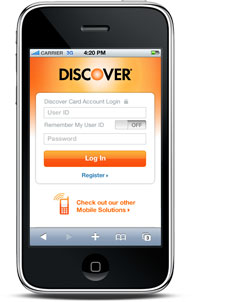 Discover.com Mobile