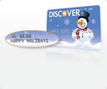 Discover Gift Card Personalization