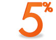 5%