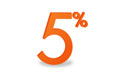 5% Cashback Bonus